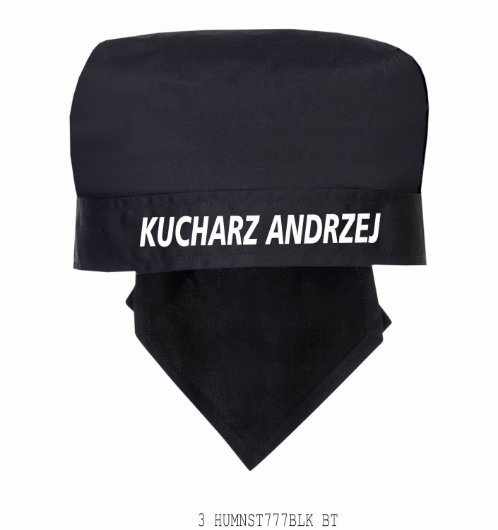 Personalizovaná kuchárska bandana šéfkuchára