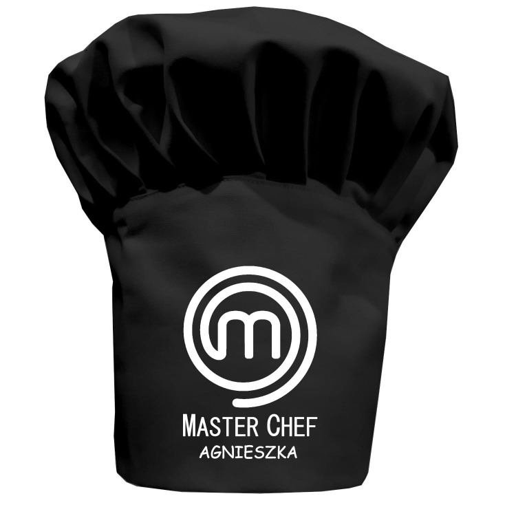 Kuchárska čiapka Master Chef s vaším nápisom