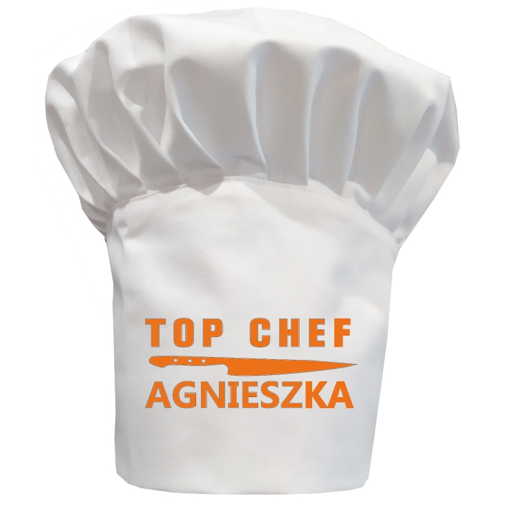 Tvoje meno na kuchárskej čiapke TOP CHEF