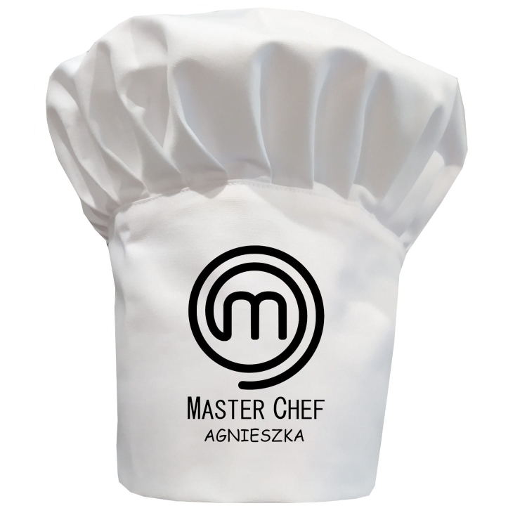 Tvoj nápis na kuchárskej čiapke Master Chef