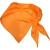 Oranžový trojuholníkový šál