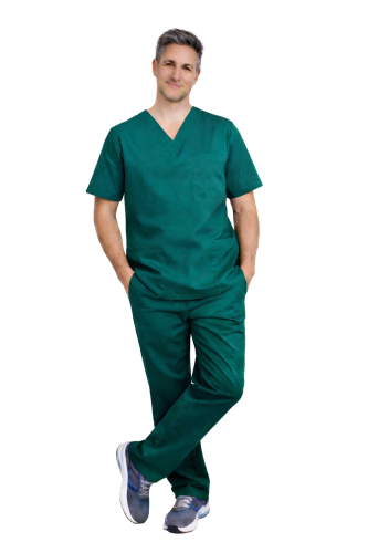 Pánsky medicínsky komplet CLINIC v morskej farbe