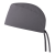 Czepek medyczny chirurgiczny wiązany unisex szary lewy bok.png