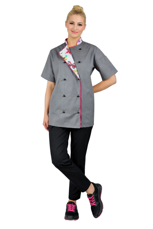 Zestaw damski MASTER CHEF bluza i spodnie motyw w motylki