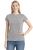 T-shirt damski krótki rękaw kolor szary.png