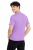 T-shirt męski z krótkim rękawem gramatura 190g wrzosowy widok z tyłu.png