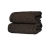 Ręcznik frotte 500 g/m² brązowy