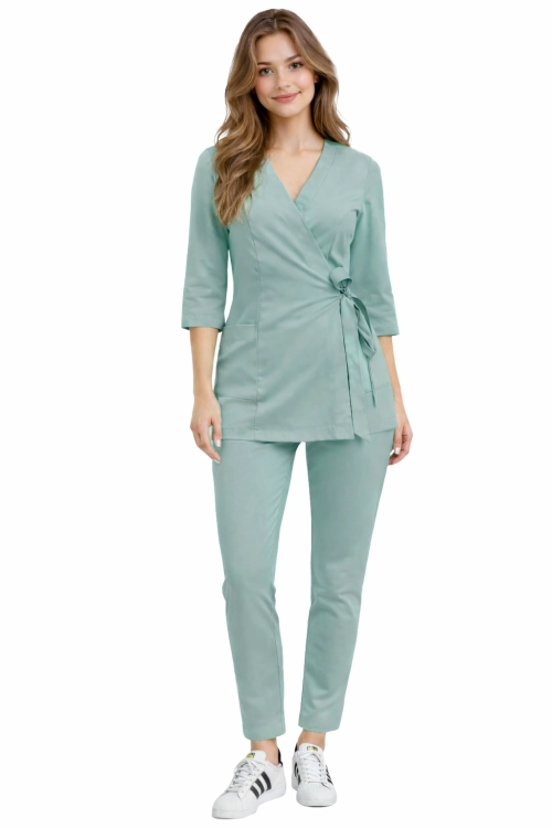 Komplet medyczny BASIC PREMIUM w kolorze miętowym